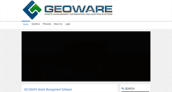 Desktop Screenshot of geowareinc.com