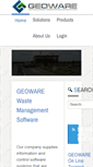 Mobile Screenshot of geowareinc.com